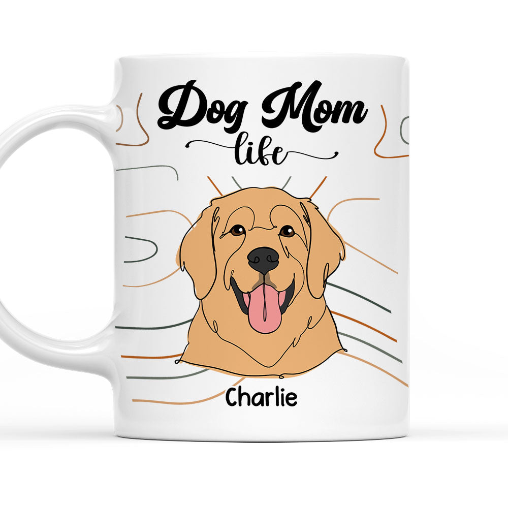 Personalized Custom Coffee Mug: My Dogs Make Life Even Better