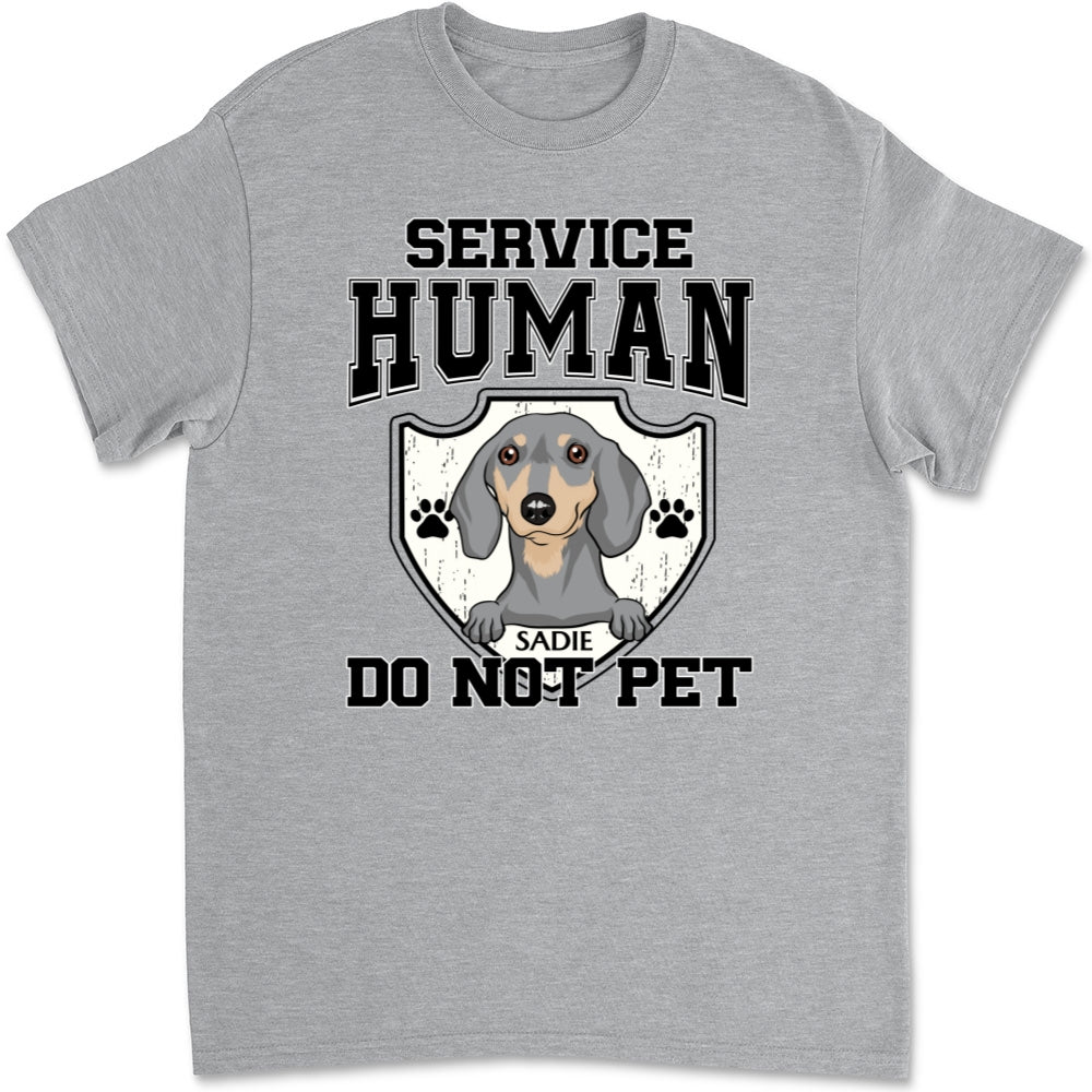 Customizable 'Do Not Pet' Unisex T-Shirt - Ideal Gift for Pet Lovers