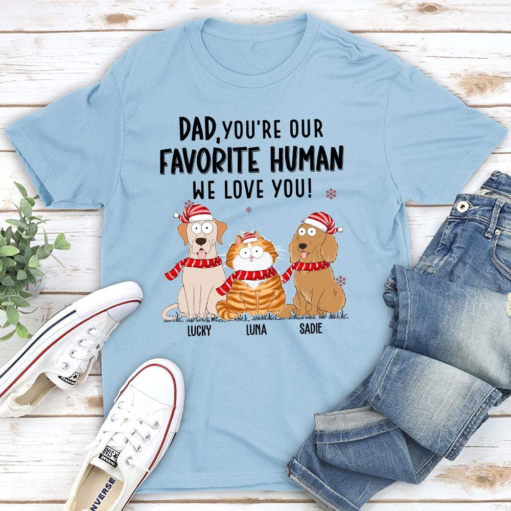 Personalized Unisex T-shirt: Ideal Gift for Pet Lovers