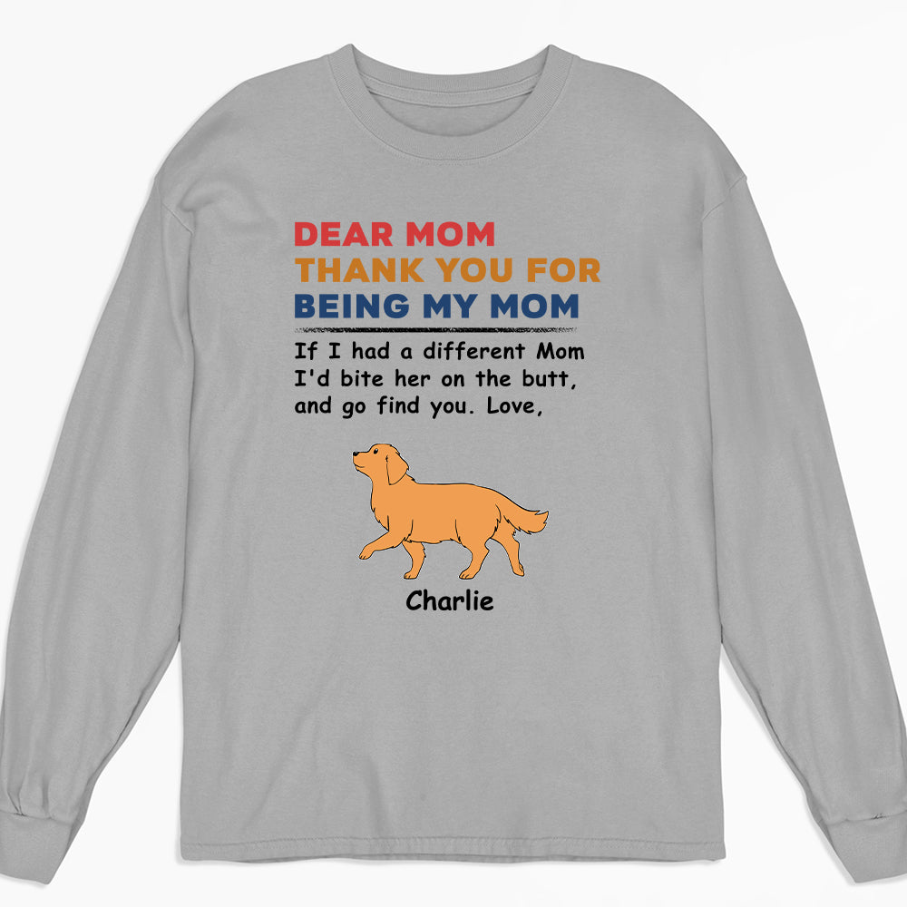Personalized Custom Long Sleeve Dog - Themed T - shirt for Pet Lovers