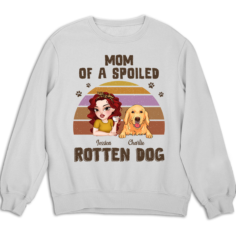 Spoiled Rotten Dogs Version 2 - Exclusive Personalized Custom Sweatshirt for Pet Lovers