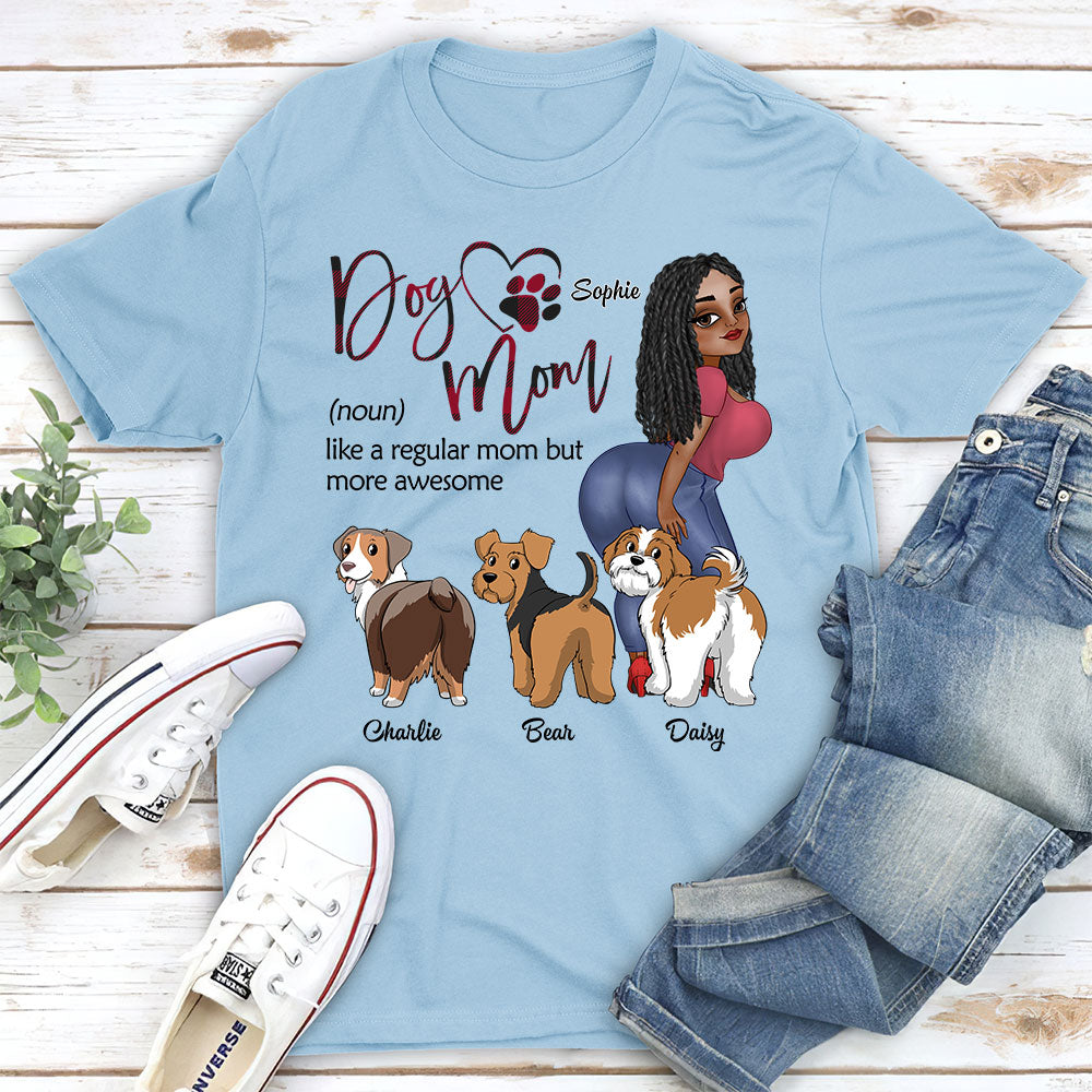 Awesome Mom - Personalized Custom Unisex Pet Lover T-shirt