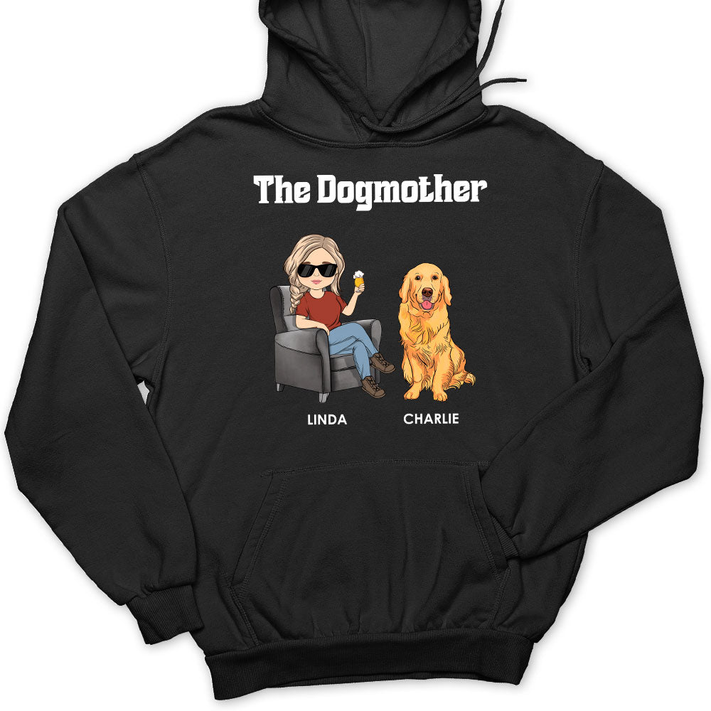 The Dogmother 2 - Customizable Personalized Hoodie for Pet Lovers