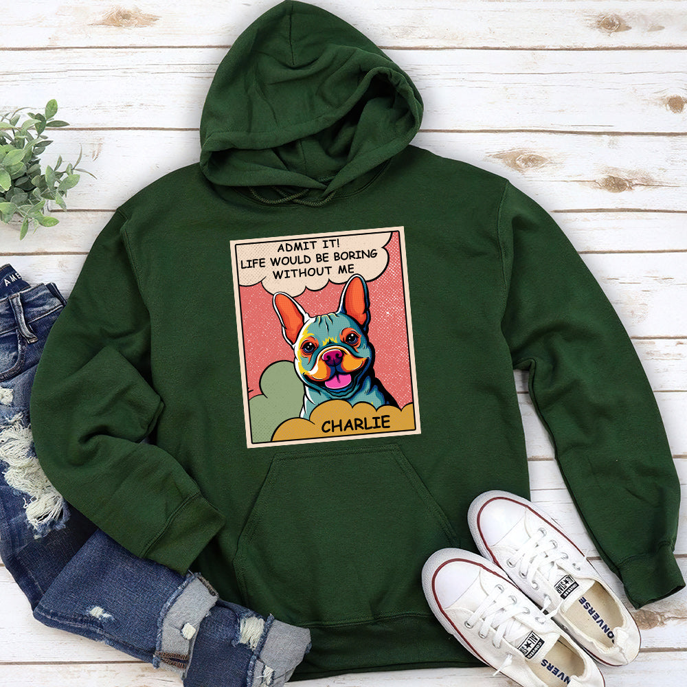 Unique Personalized Dog Lover's Custom Hoodie