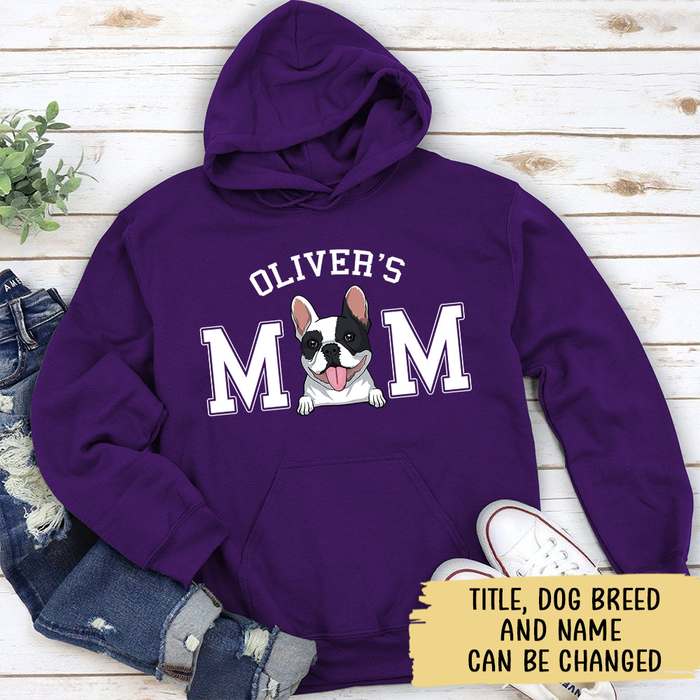 Customizable Dog Dad/Mom Basic Personalized Hoodie - Ideal Gift for Pet Lovers