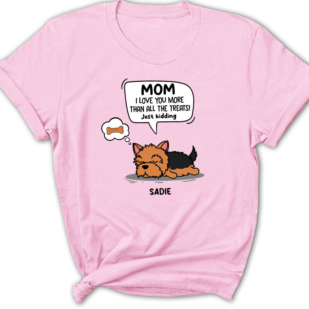 Just Kidding - Customizable Personalized Women's Pet Lover T-shirt