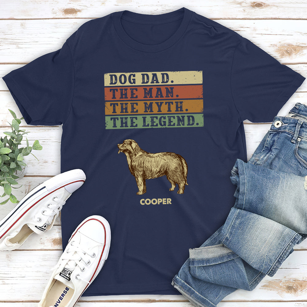 Man Myth Legend - Customizable Unisex Personalized Pet Lover T-shirt