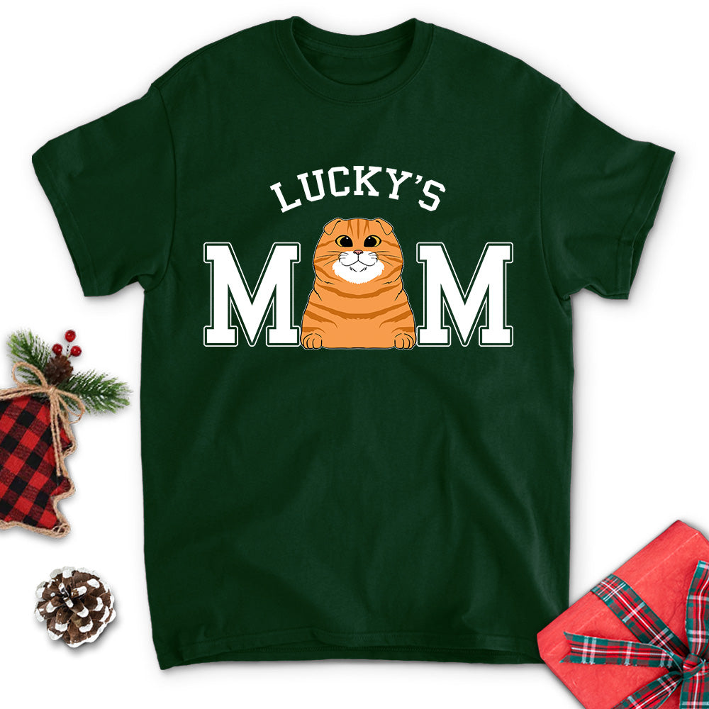 Personalized Custom Unisex Cat Mom/Dad Basic T-shirt - Ideal Gift for Pet Lovers