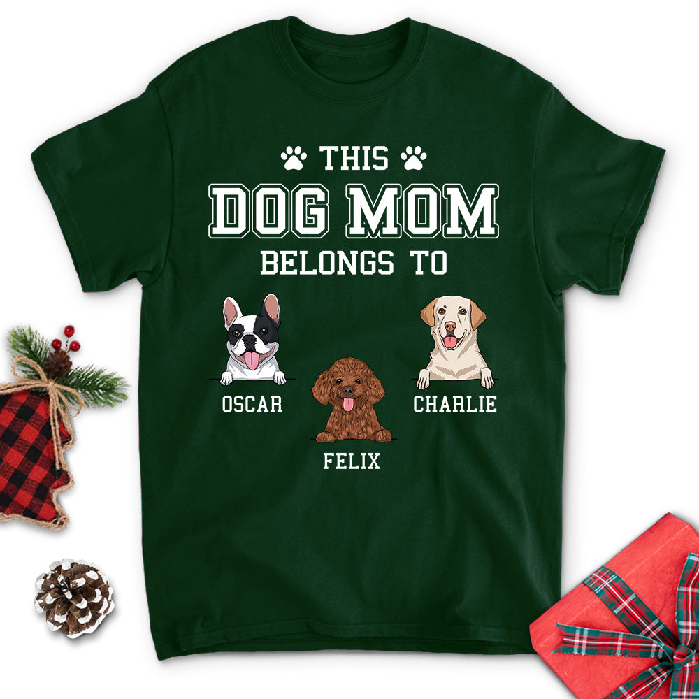 Customizable Unisex Dog Dad/Mom Personalized T-shirt - Ideal Gift for Pet Lovers