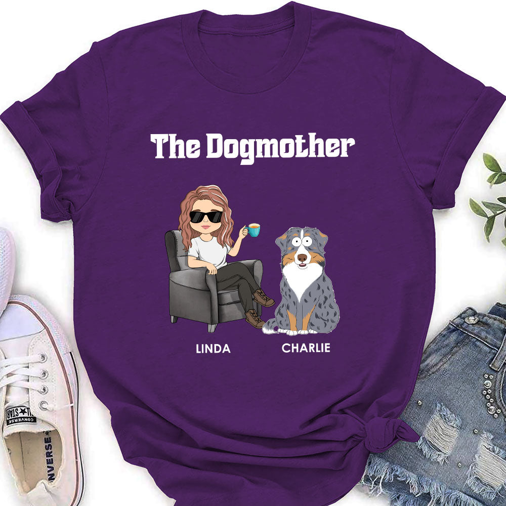 The Dog Parents - Customizable Personalized Women's T - shirt for Pet Lovers