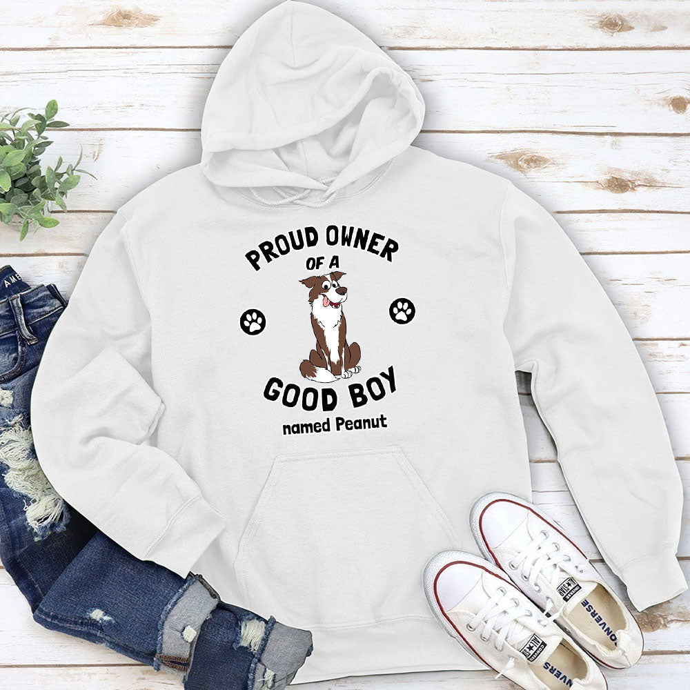 Personalized Custom Pet Lover's Proud Owner Hoodie