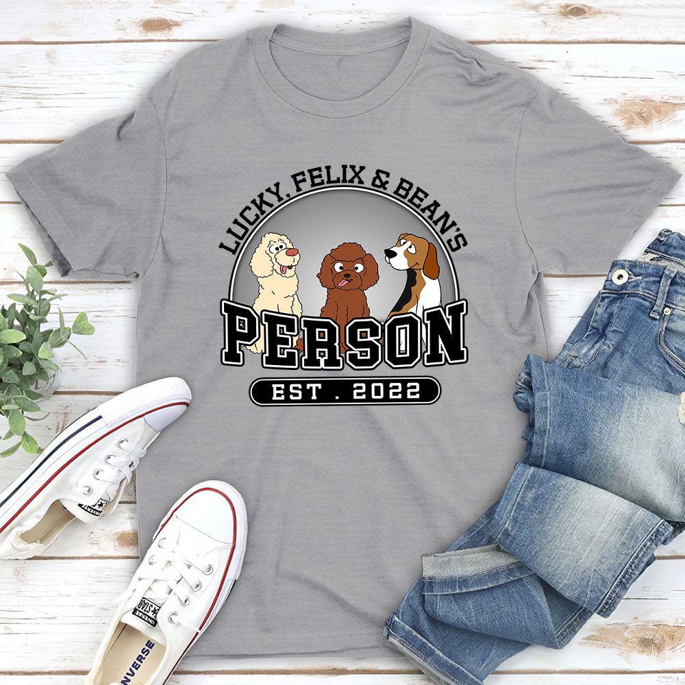 Personalized Custom Unisex Dog Lover T - shirt: Ideal Gift for Pet Enthusiasts