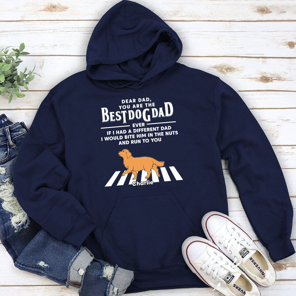 Personalized Custom 'Dogs Run To You' Hoodie - Ideal Gift for Pet Lovers