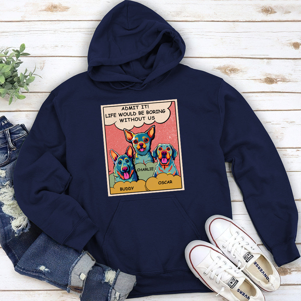 Unique Personalized Dog Lover's Custom Hoodie