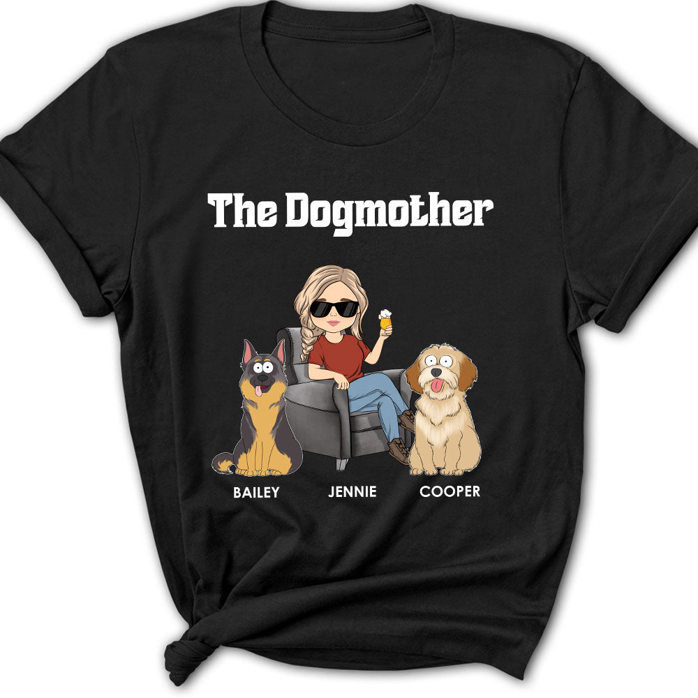 The Dog Parents - Customizable Personalized Women's T - shirt for Pet Lovers