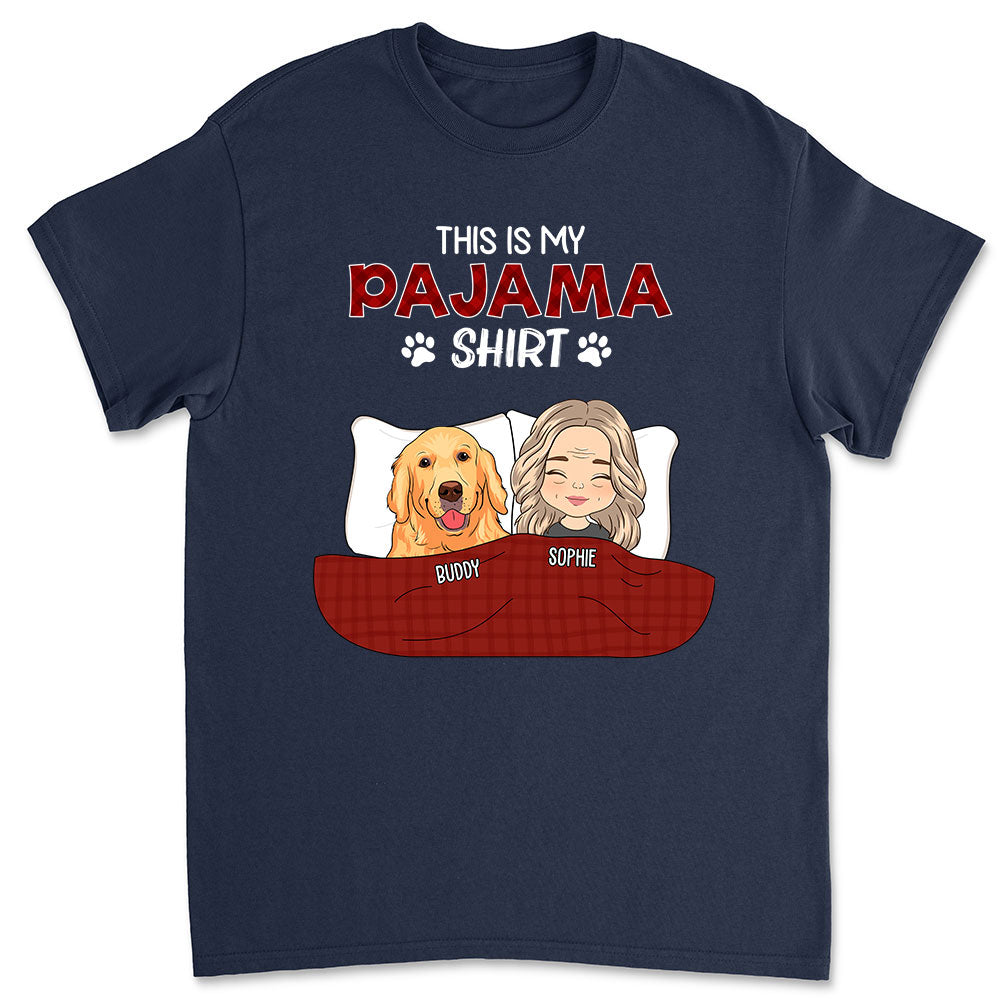Customizable Premium Pet Lover Pajama T - Shirt Version 2