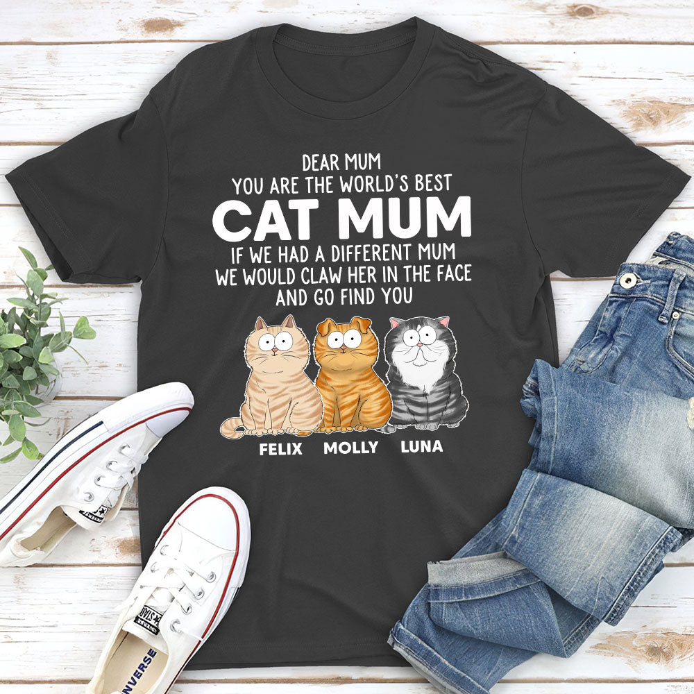 We Would Claw - Customizable Unisex Personalized Pet Lover T-shirt