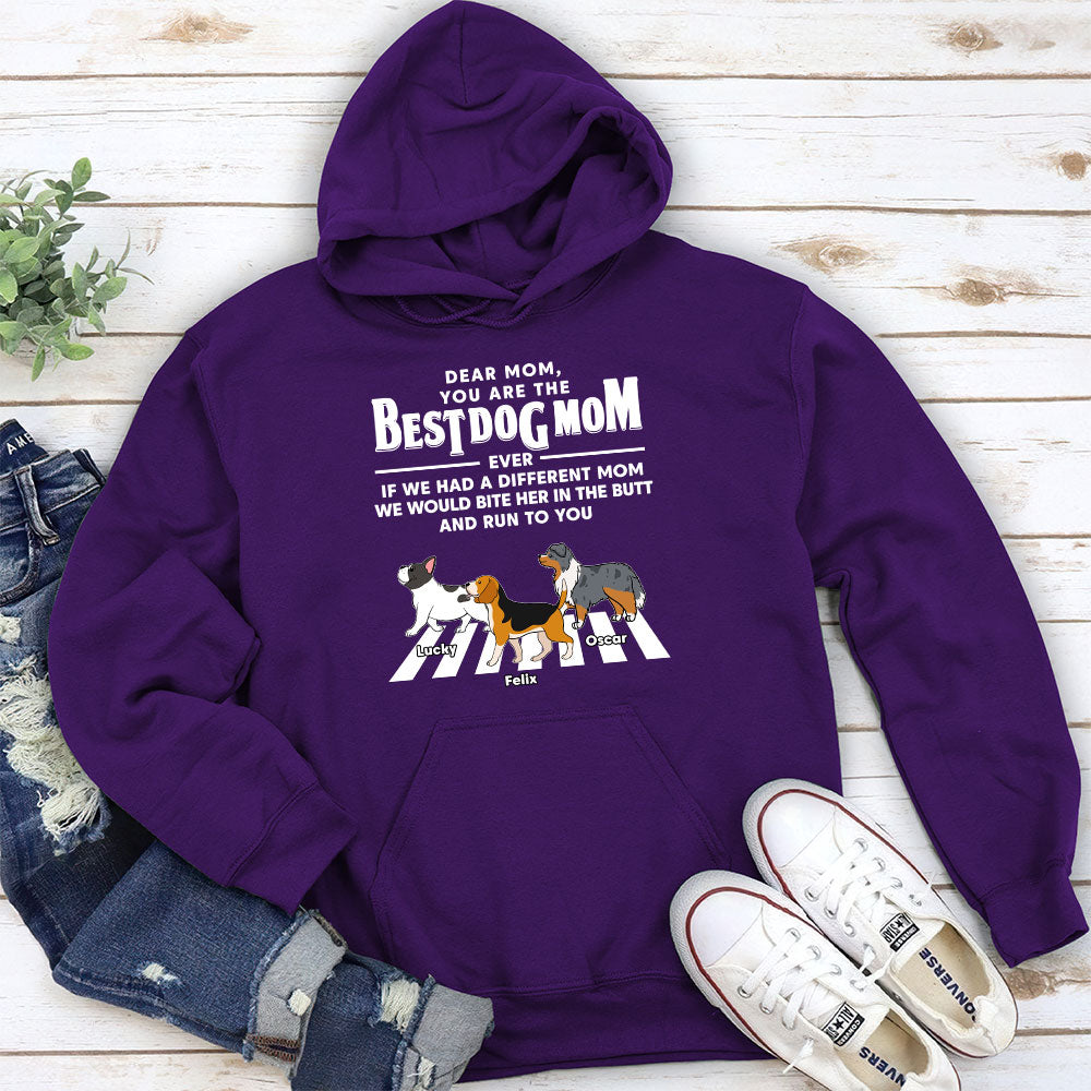 Personalized Custom 'Dogs Run To You' Hoodie - Ideal Gift for Pet Lovers