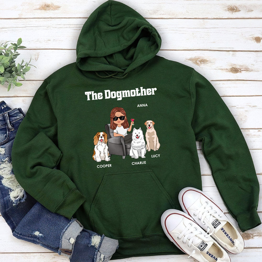 The Dogmother 2 - Customizable Personalized Hoodie for Pet Lovers