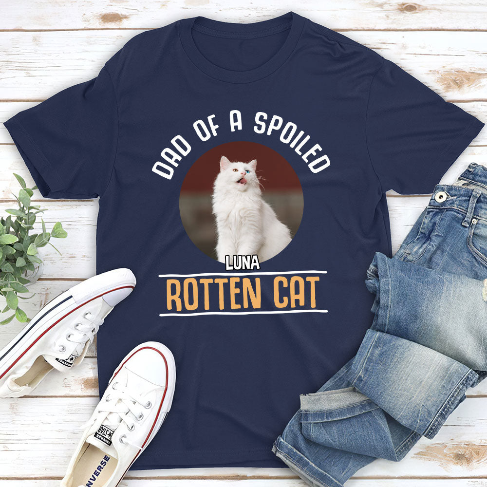 Personalized Custom Unisex 'Mom Of Spoiled Cat' T-shirt - Ideal Gift for Pet Lovers