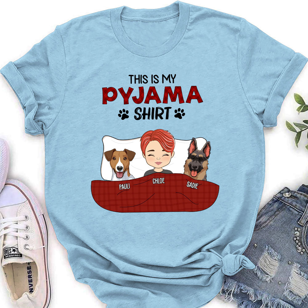Personalized Custom Women's Pyjama Shirt - Ideal Gift for Pet Lovers