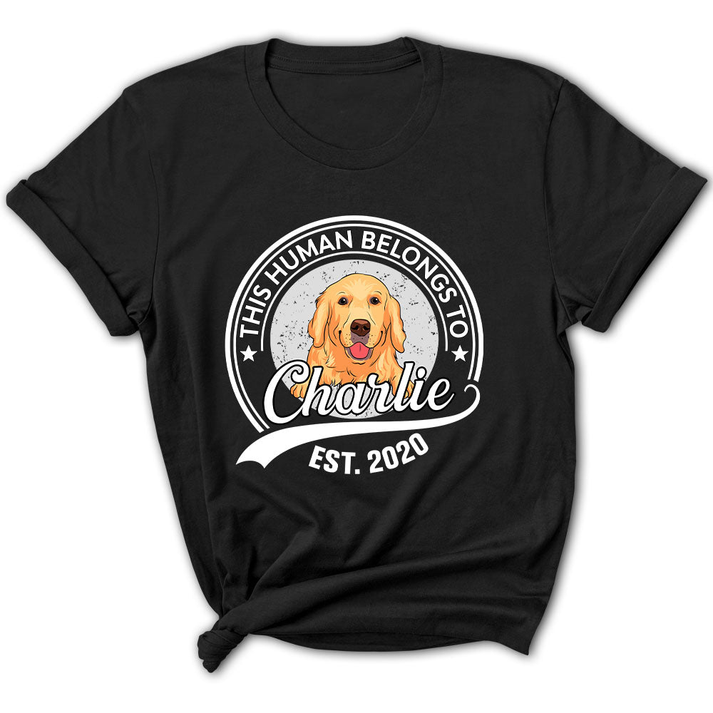 Personalized Custom Women's Pet Lover T-shirt - A Unique Gift for Pet Enthusiasts