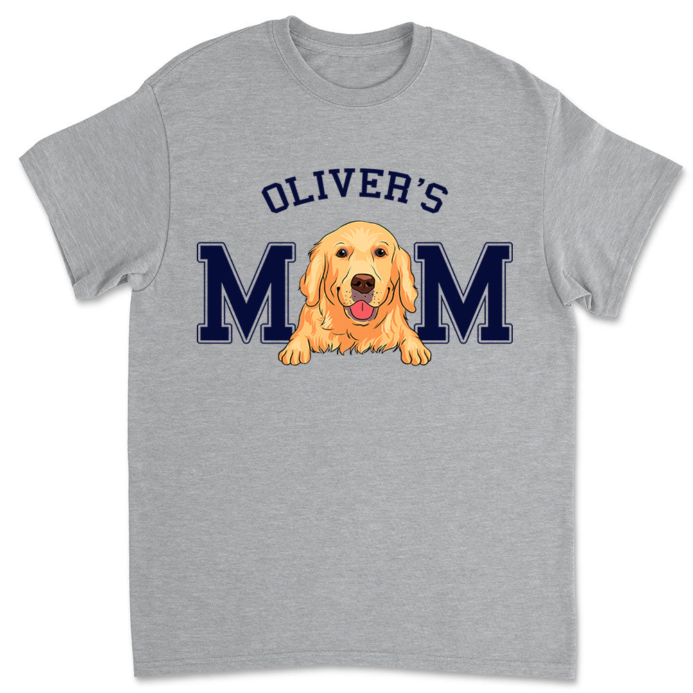 Customizable Unisex Dog Mom/Dad T-shirt - Basic 2