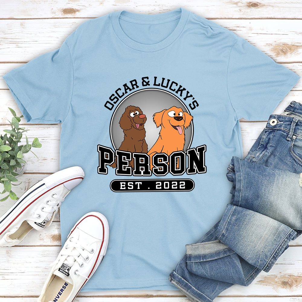 Personalized Custom Unisex Dog Lover T - shirt: Ideal Gift for Pet Enthusiasts