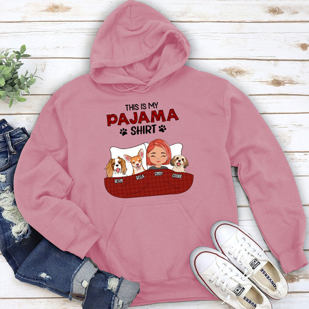 Customizable Personalized Pajama Hoodie - Ideal Gift for Pet Lovers