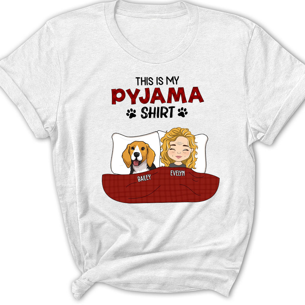 Personalized Custom Women's Pyjama Shirt - Ideal Gift for Pet Lovers