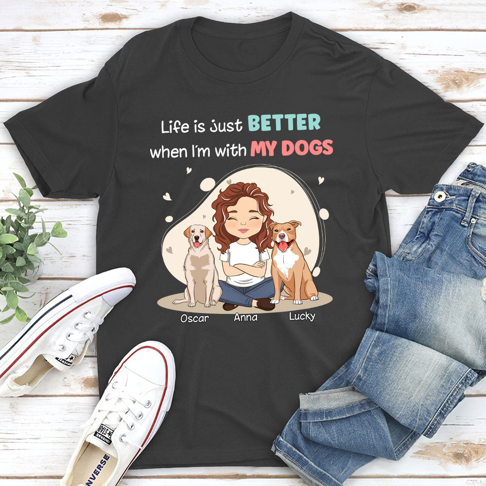 Exquisite Personalized Unisex T - shirt: Ideal for Pet Lovers