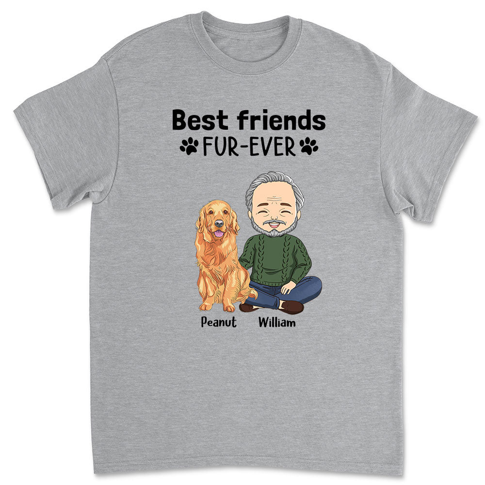 Best Friends Fur-ever: Personalized Custom Unisex Pet Lover T-shirt