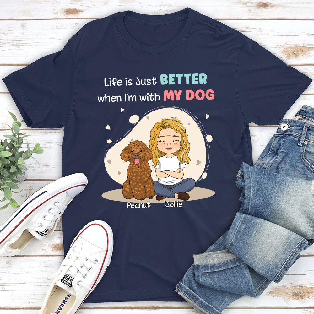 Exquisite Personalized Unisex T - shirt: Ideal for Pet Lovers