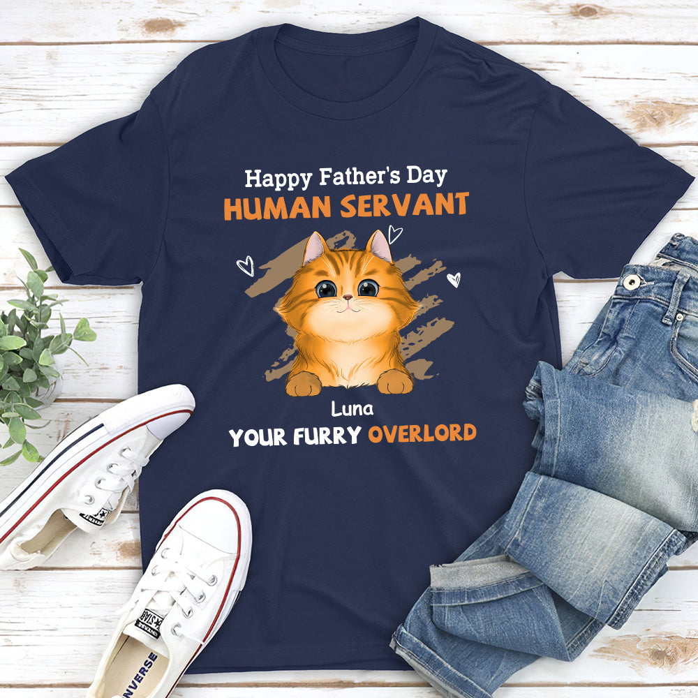 Personalized Unisex 'To My Servant' T-shirt - Ideal Gift for Pet Lovers