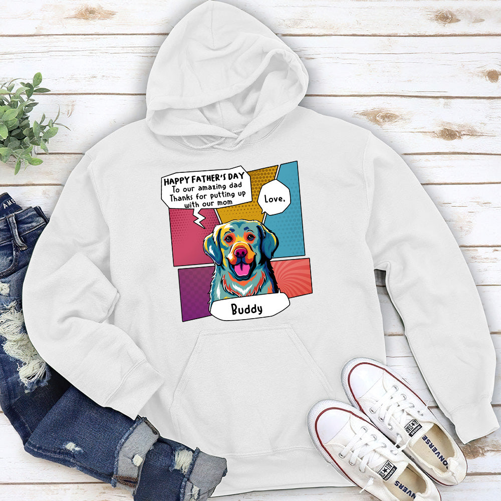 Pop Art Personalized Custom Hoodie for Amazing Moms