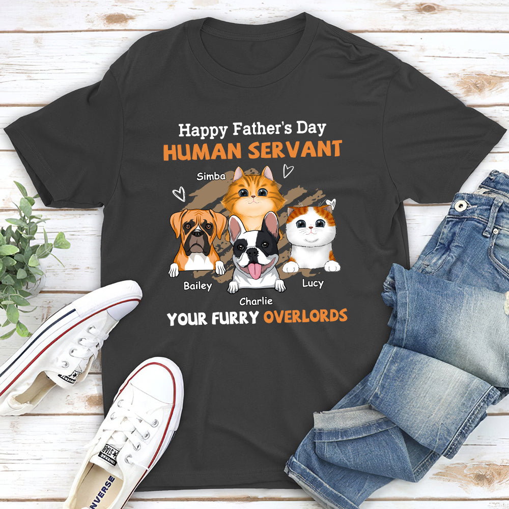 Personalized Unisex 'To My Servant' T-shirt - Ideal Gift for Pet Lovers