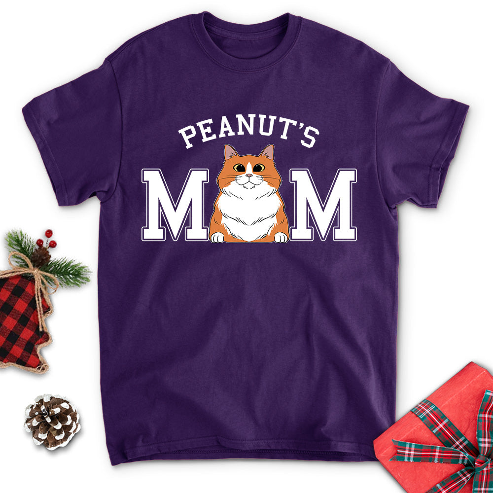 Personalized Custom Unisex Cat Mom/Dad Basic T-shirt - Ideal Gift for Pet Lovers