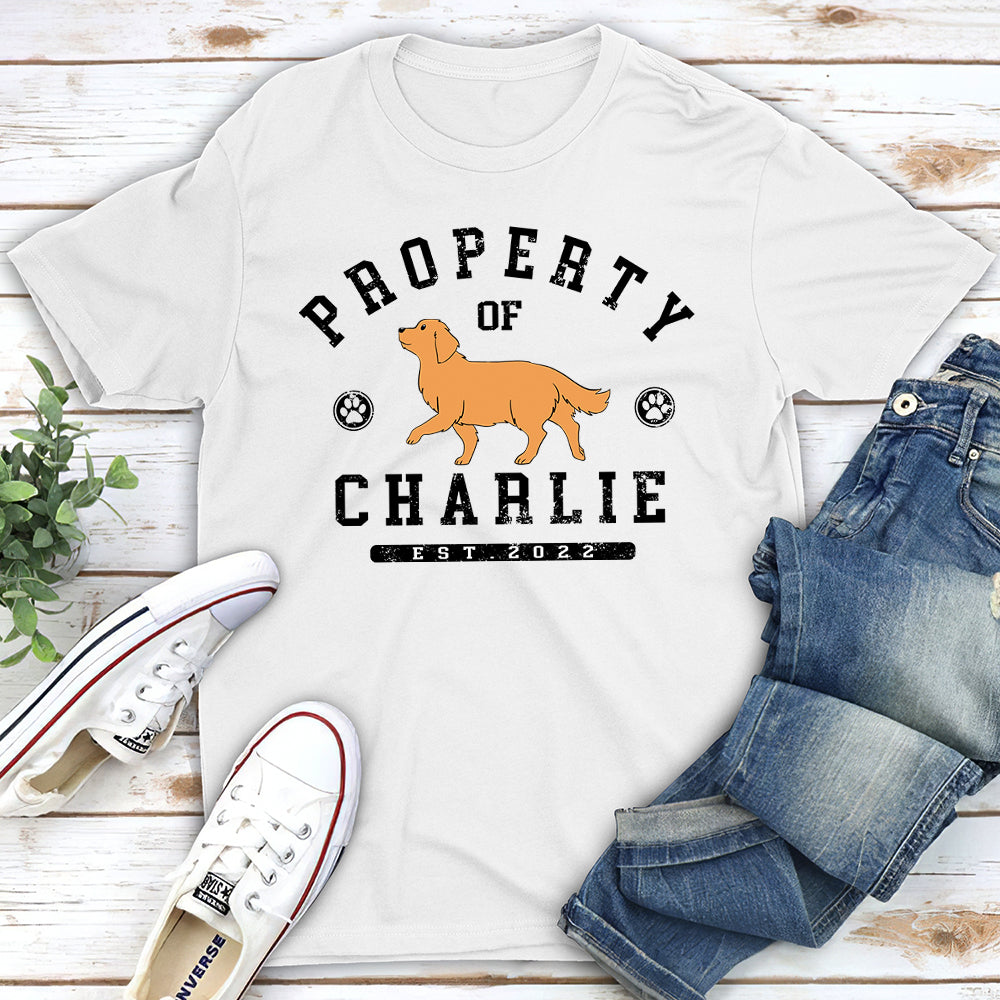 Personalized Custom Unisex Dog - Themed T - shirt: Ideal Gift for Pet Lovers