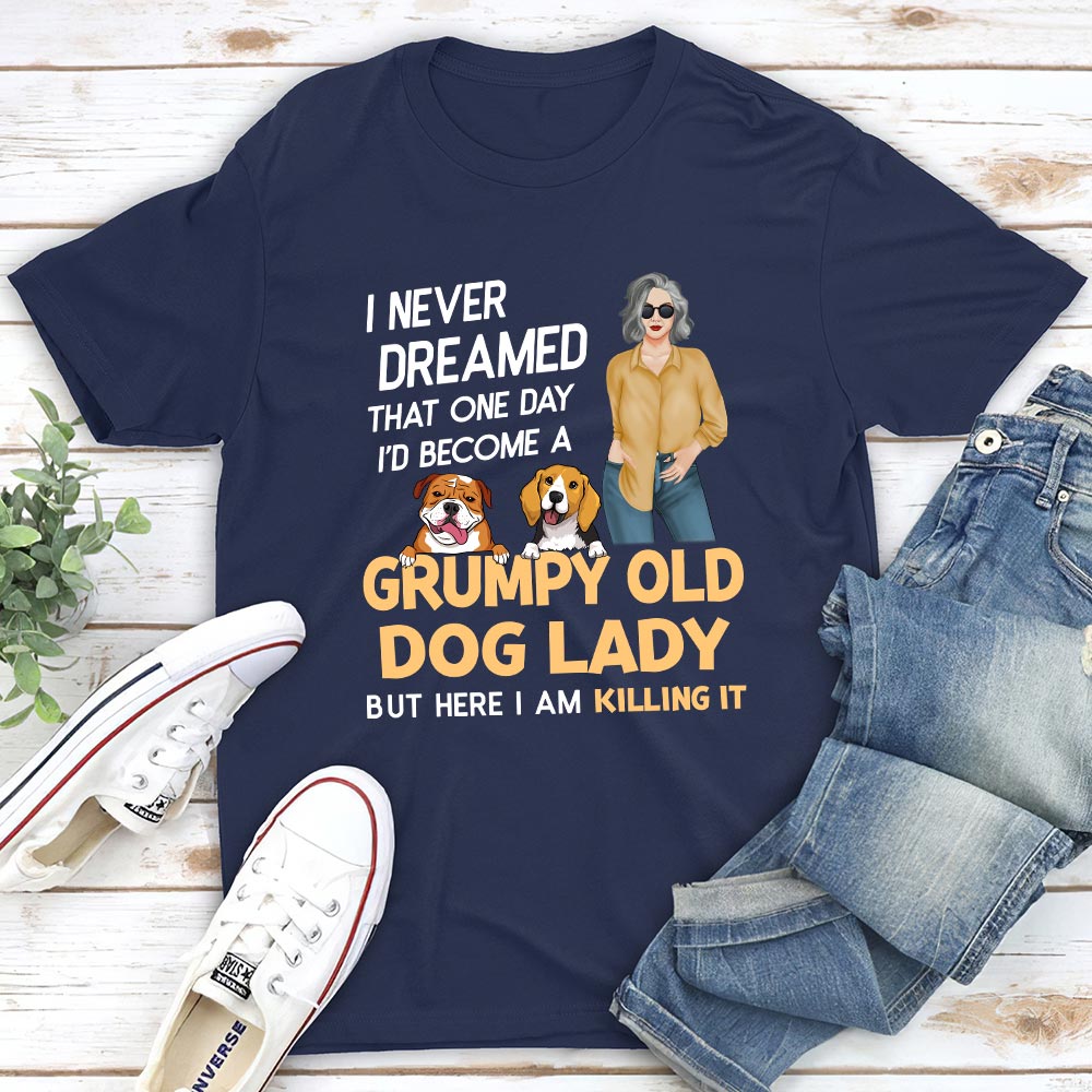 Dog Lady - Customizable Premium Personalized T-shirt for Pet Lovers