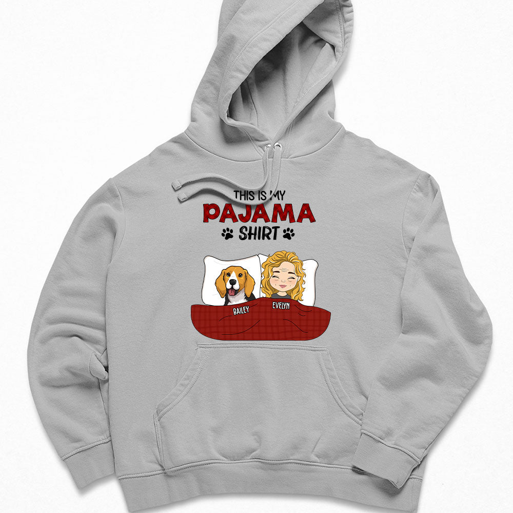 Customizable Personalized Pajama Hoodie - Ideal Gift for Pet Lovers