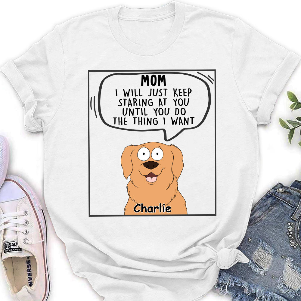 Customizable Personalized Women's Pet Lover T-shirt