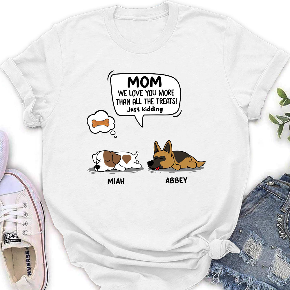 Just Kidding - Customizable Personalized Women's Pet Lover T-shirt