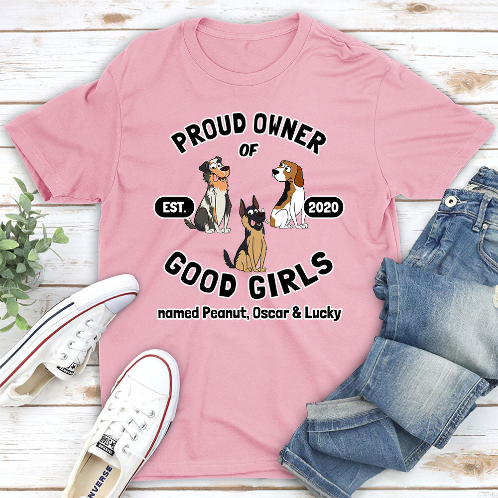 Proud Pet Owner 2 - Customizable Unisex Personalized T-shirt