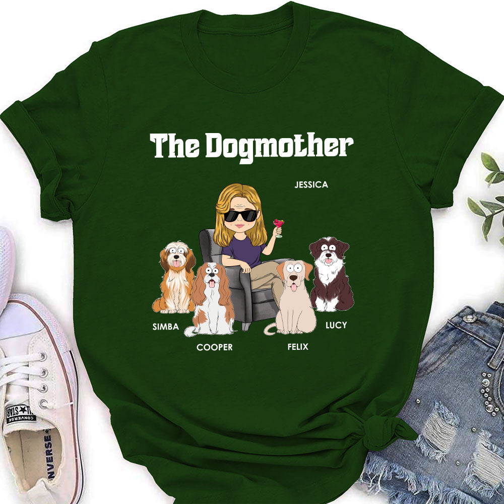 The Dog Parents - Customizable Personalized Women's T - shirt for Pet Lovers
