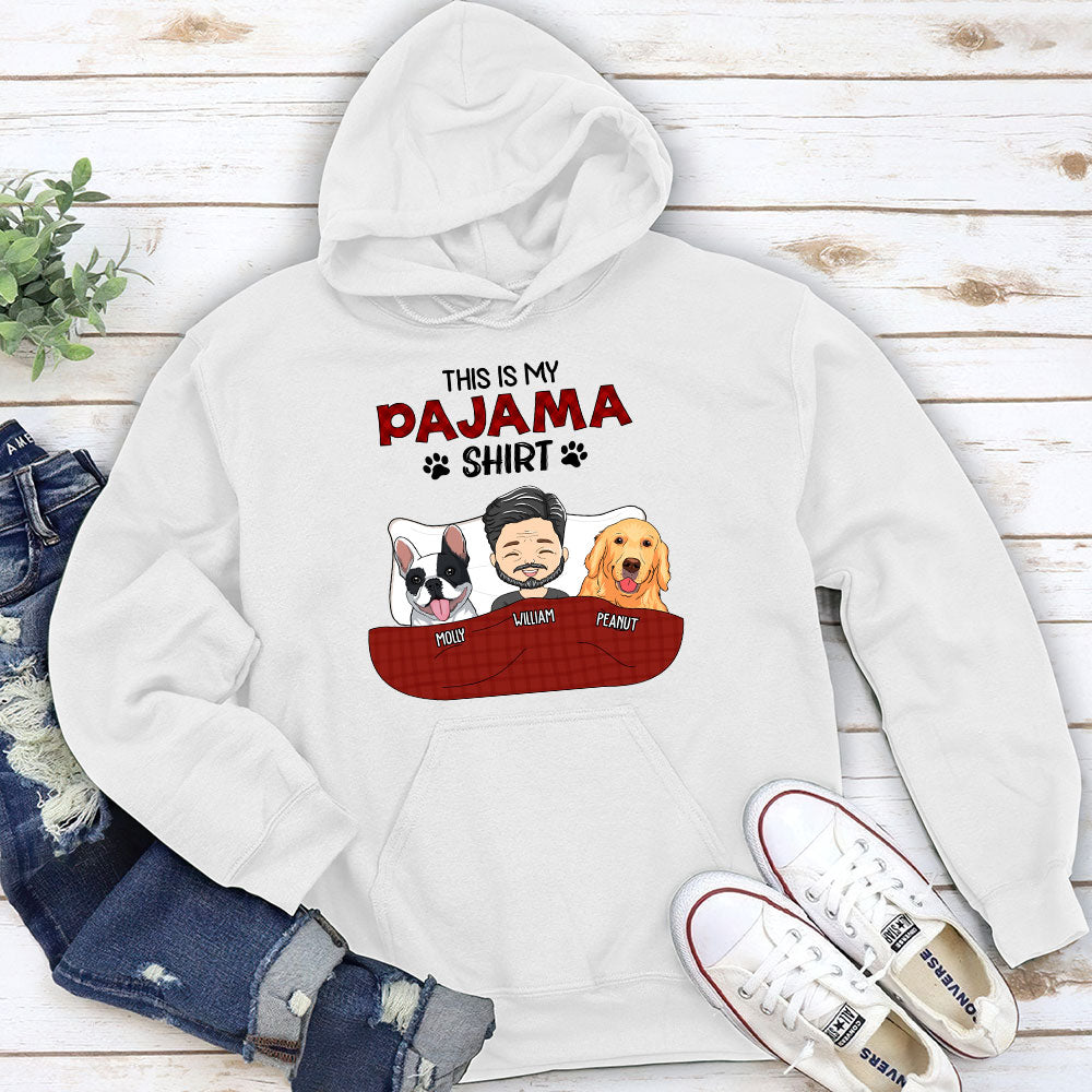 Customizable Personalized Pajama Hoodie - Ideal Gift for Pet Lovers