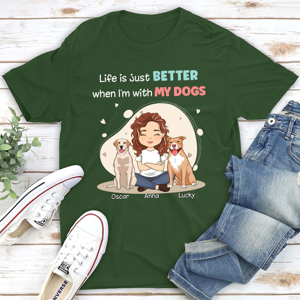Exquisite Personalized Unisex T - shirt: Ideal for Pet Lovers