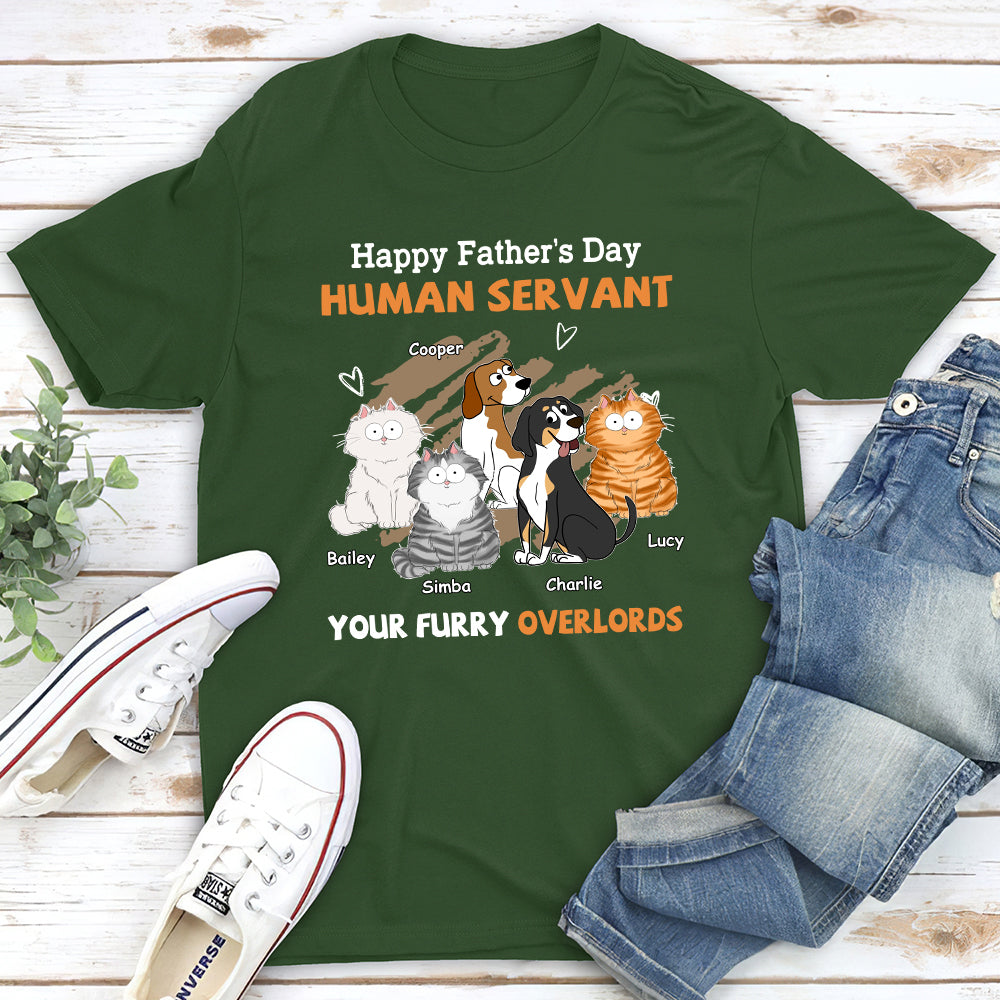 My Servant - Customizable Premium Personalized T-shirt for Pet Lovers