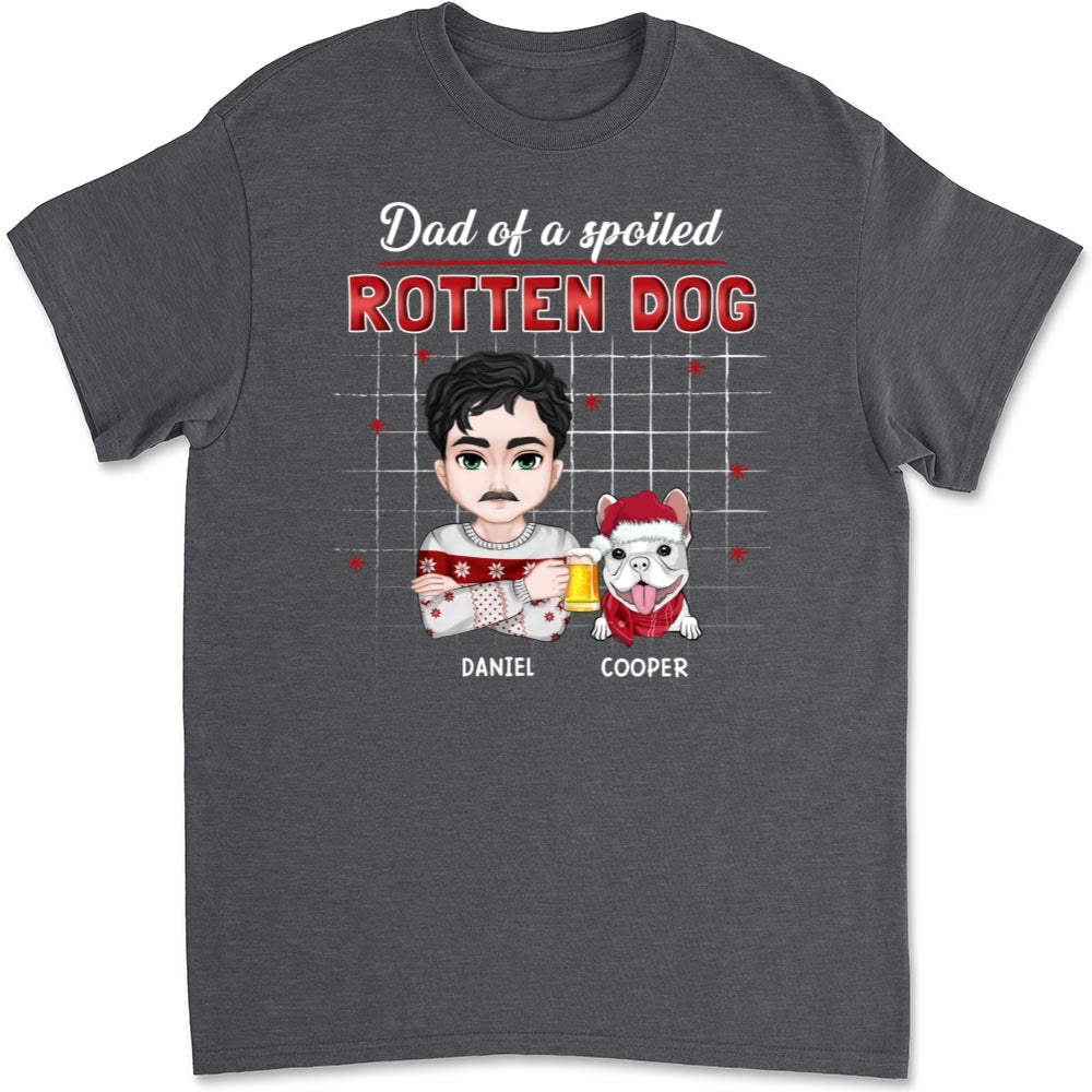 Top-Rated Personalized Unisex Dog Dad & Mom T-Shirt