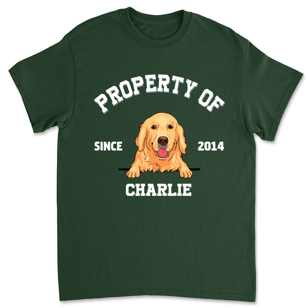 Personalized Unisex Dog Lover's T-shirt - Exclusive Design