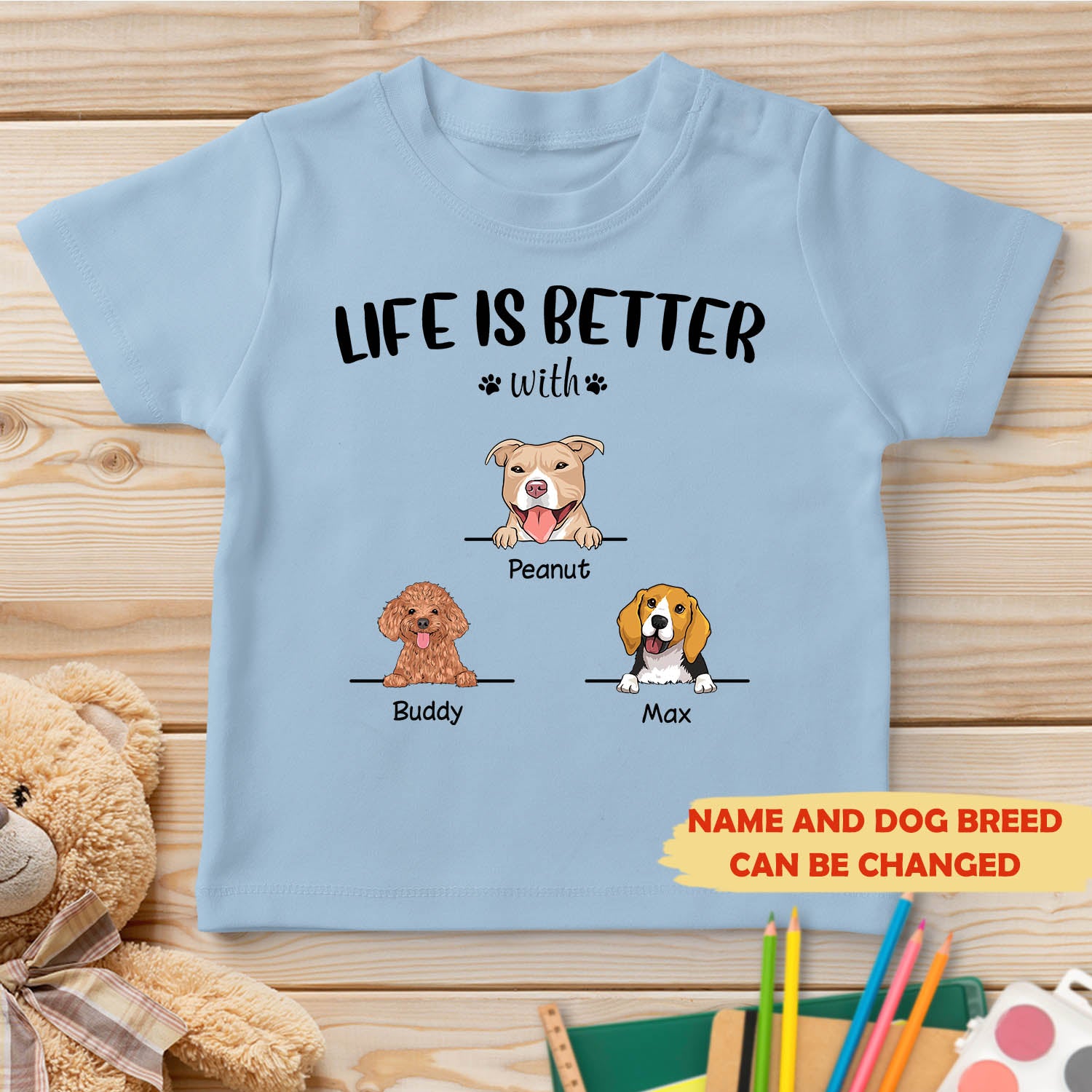 Best Personalized Classic Youth T - shirt for Pet Lovers